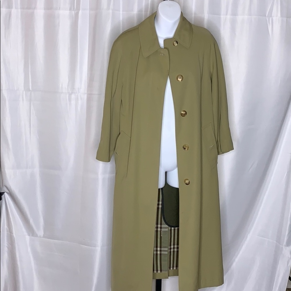 Burberry trench coat removable wool lining -2 P